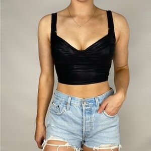 NAKED‎ WARDROBE Drip Bustier Crop Top Stretchy Party Cocktail Stretchy